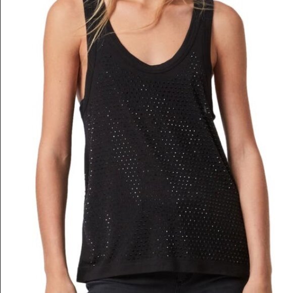All Saints Orvi Sparkle Tank - NEW - Picture 2 of 4